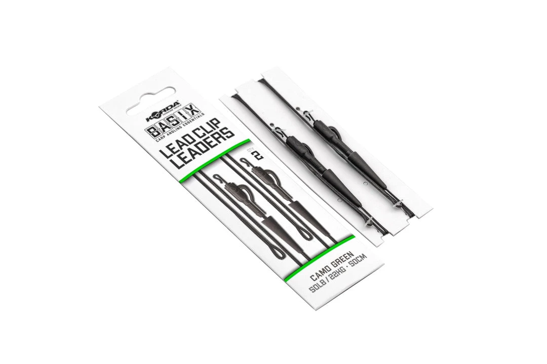 Korda Basix Lead Clip Leaders 1 Korda Basix Lead Clip Leaders
