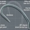 CARP Korda Curv Shank Barbless Hooks 5 CARP Korda Curv Shank Barbless Hooks