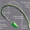 Korda Kaptor Kurv Shank Hooks ( Weed Green ) CARP