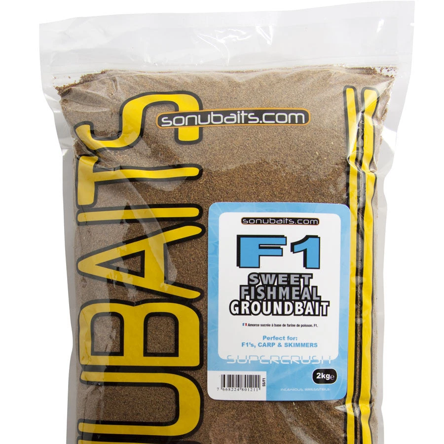 Sonu Baits Sonubait F1 Sweet Fishmeal Groundbait CARP 1 Sonu Baits Sonubait F1 Sweet Fishmeal Groundbait CARP