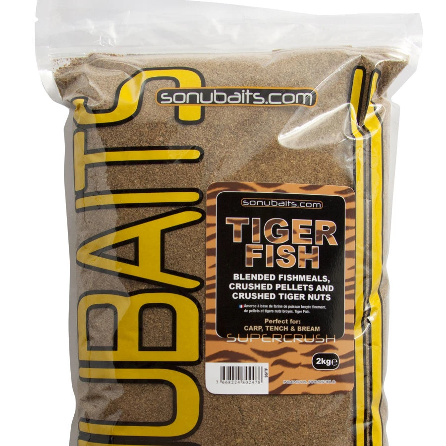 Sonu Baits CARP Sonubait Tiger Fish Supercrush Groundbait 1 Sonu Baits CARP Sonubait Tiger Fish Supercrush Groundbait