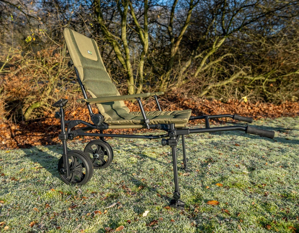 KORUM ACCESSORY CHAIR TWIN WHEEL BARROW 2 KORUM ACCESSORY CHAIR TWIN WHEEL BARROW